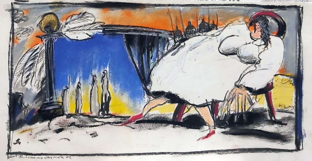 Brunhilde vor der Diät