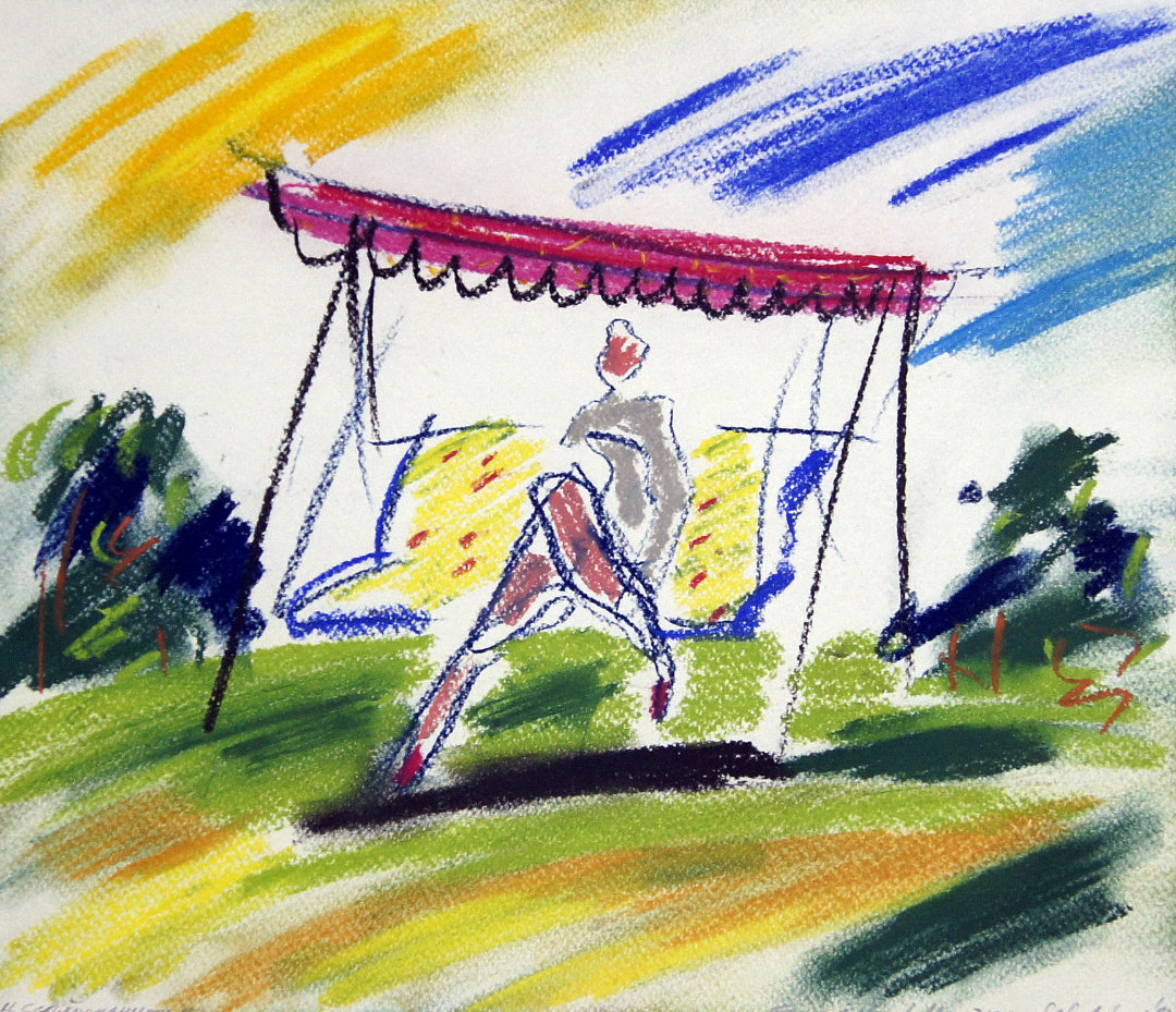Freundin auf Besuch