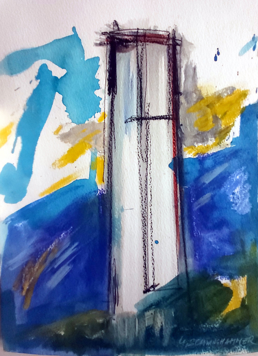 Fundamente in die Wolken1