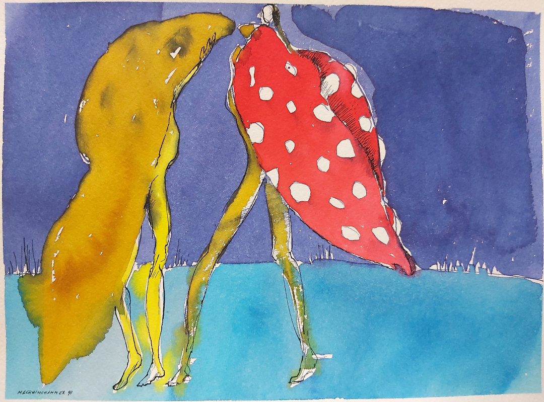 Herr Käfer mit Frau Schnecke (Serie 7)