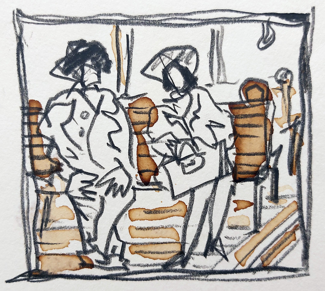 In der Stadtbahn anno 1950
